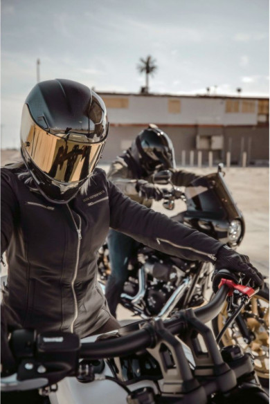 Geaca Moto Dama Textila Hella Black