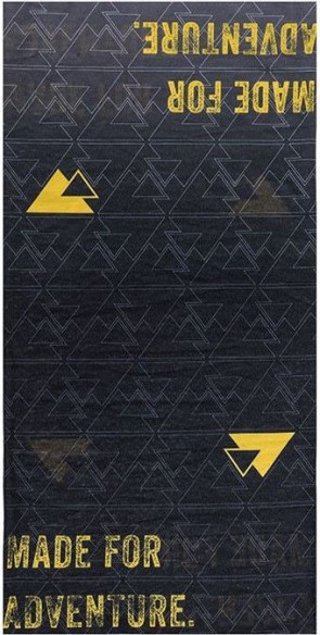 Bandana Multifunctionala ’’Essential’’ Black/Yellow