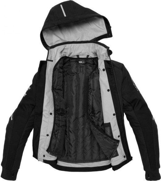 Geaca Moto Textila Armor H2OUT Black/Grey