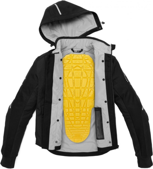 Geaca Moto Textila Armor H2OUT Black/Grey