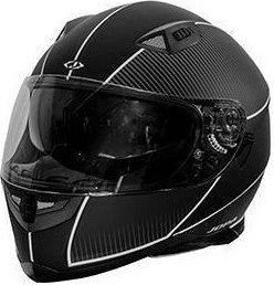 Casca Full-Face Sonic SH-881 SV Matt Black/White