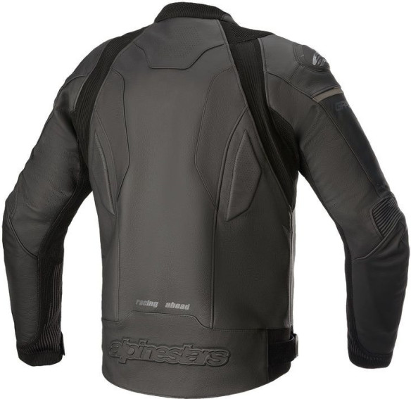 Geaca Moto Piele GP PLUS R V3 Rideknit Black/Black