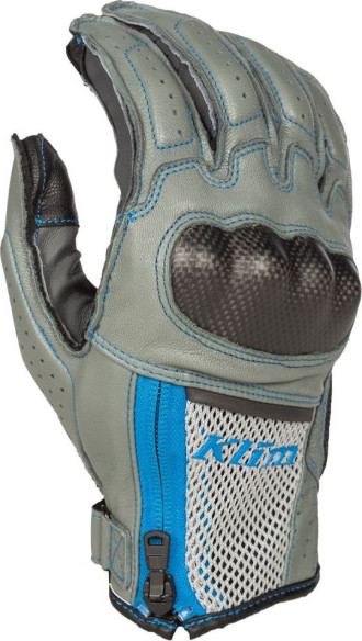 Manusi Moto Piele Induction Cool Gray/Electric Blue Lemonade
