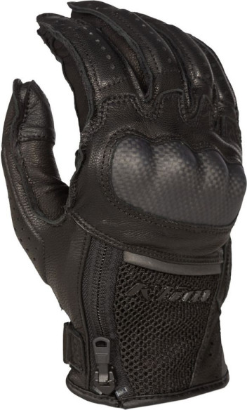 Manusi Moto Piele Induction Stealth Black