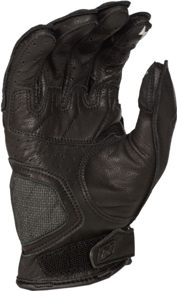 Manusi Moto Piele Induction Stealth Black
