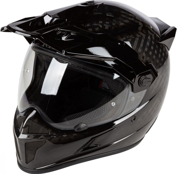 Casca Moto Krios ECE/DOT Gloss Karbon Black