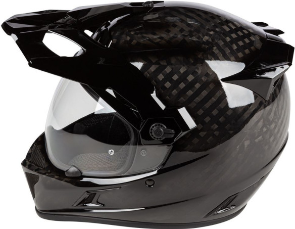 Casca Moto Krios ECE/DOT Gloss Karbon Black