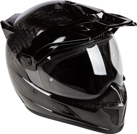 Casca Moto Krios ECE/DOT Gloss Karbon Black