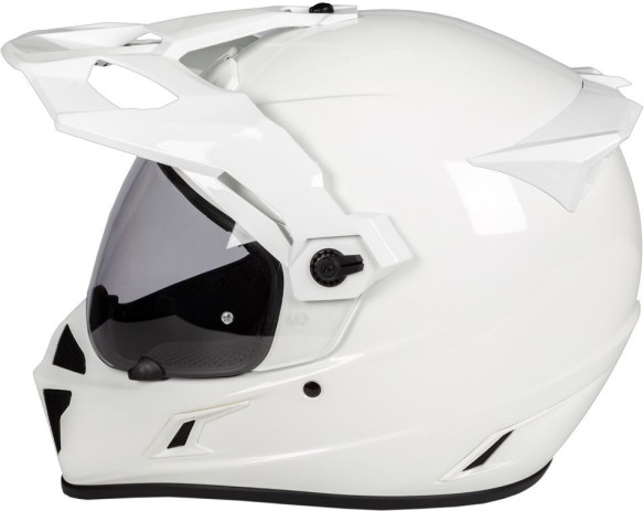 Casca Moto Krios Carbon ECE/DOT Gloss White