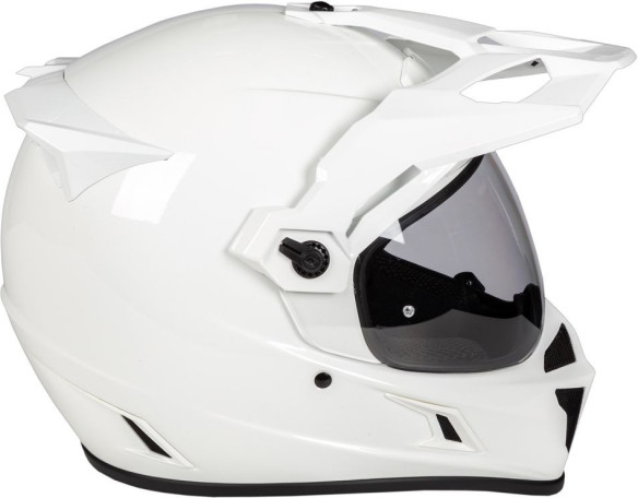 Casca Moto Krios Carbon ECE/DOT Gloss White