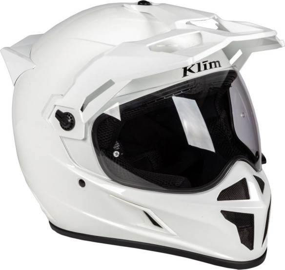 Casca Moto Krios Carbon ECE/DOT Gloss White