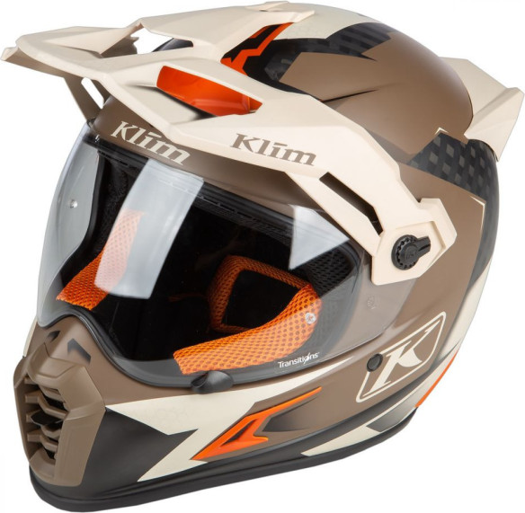 Casca Moto Krios Pro ECE Charger Peyote
