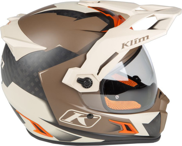 Casca Moto Krios Pro ECE Charger Peyote