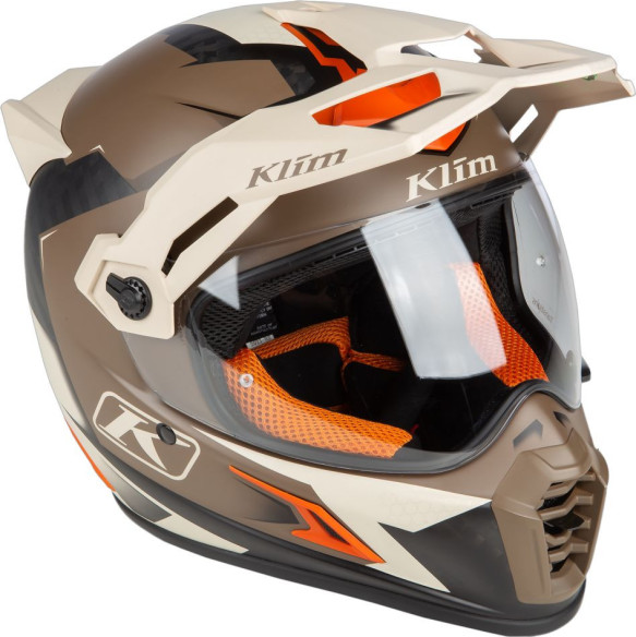 Casca Moto Krios Pro ECE Charger Peyote