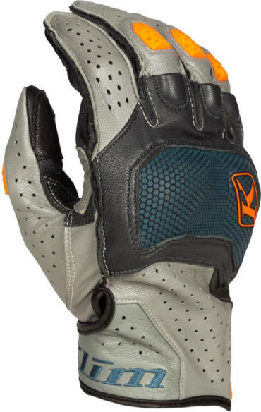 Manusi Moto Piele Badlands Aero Pro Short Petrol/Strike Orange