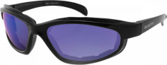 Ochelari Chopper Fat Boy Adventure Black Lenses Mirrored Cyan Smoke Efb001sb