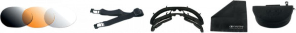 Ochelari Chopper Raptor Ii Adventure Black Lenses Interchangeable Bra201