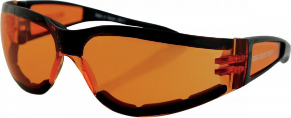Ochelari Chopper Shield Ii Adventure Black Lenses Amber Esh202
