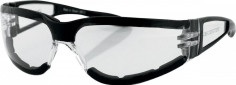Ochelari Chopper Shield Ii Adventure Black Lenses Clear Esh203
