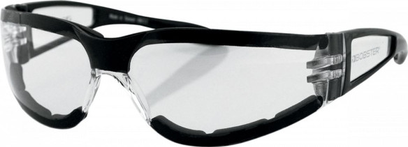 Ochelari Chopper Shield Ii Adventure Black Lenses Clear Esh203