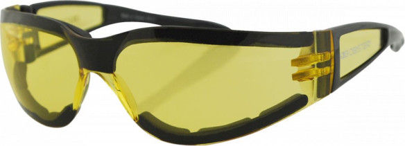 Ochelari Chopper Shield Ii Adventure Black Lenses Yellow Esh204