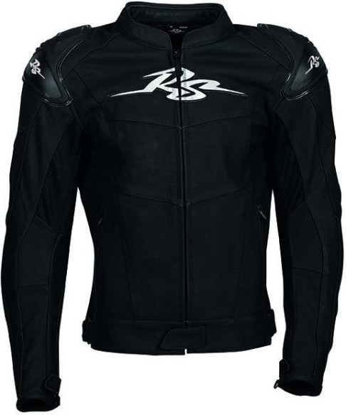 Geaca Moto Piele Jack Scott Black/White