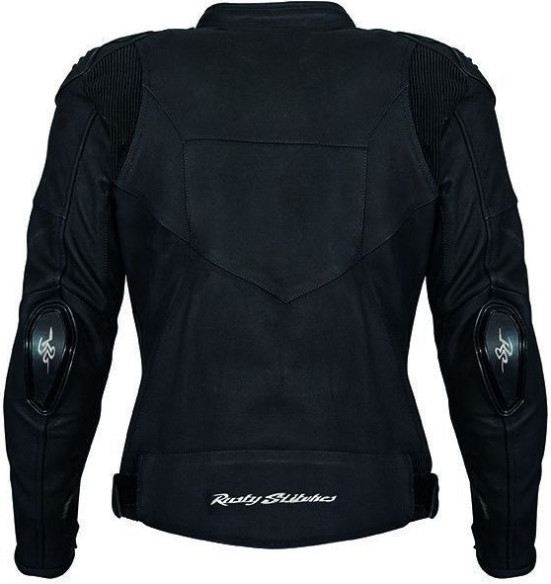 Geaca Moto Piele Jack Scott Black/White