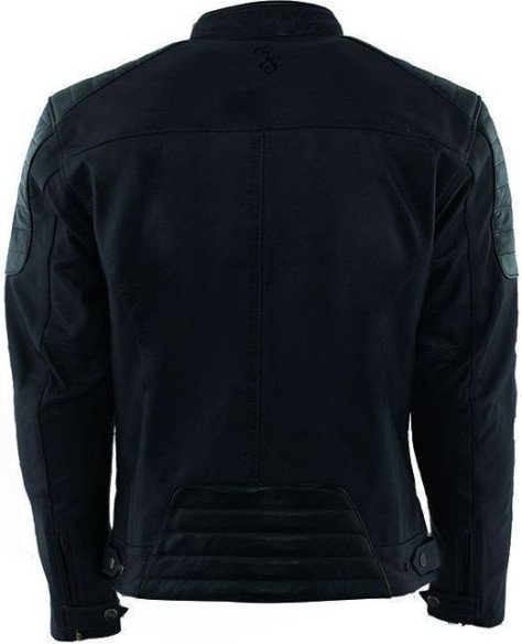 Geaca Moto Piele Cooper Black
