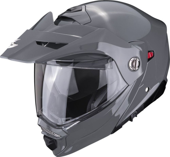 Casca Moto Flip-UP/Touring/Adventure ADX-S Solid Glossy Cement Grey 23