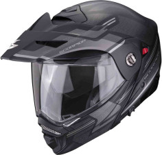 Casca Moto Flip-UP/Touring/Adventure ADX-S Carrera Black Matt/Grey 23