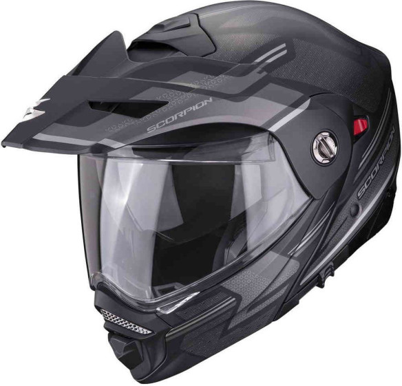 Casca Moto Flip-UP/Touring/Adventure ADX-S Carrera Black Matt/Grey 23