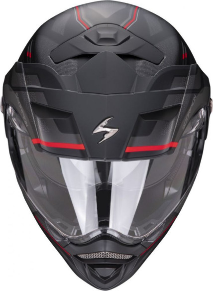 Casca Moto Flip-UP/Touring/Adventure ADX-S Carrera Black Matt/Red 23