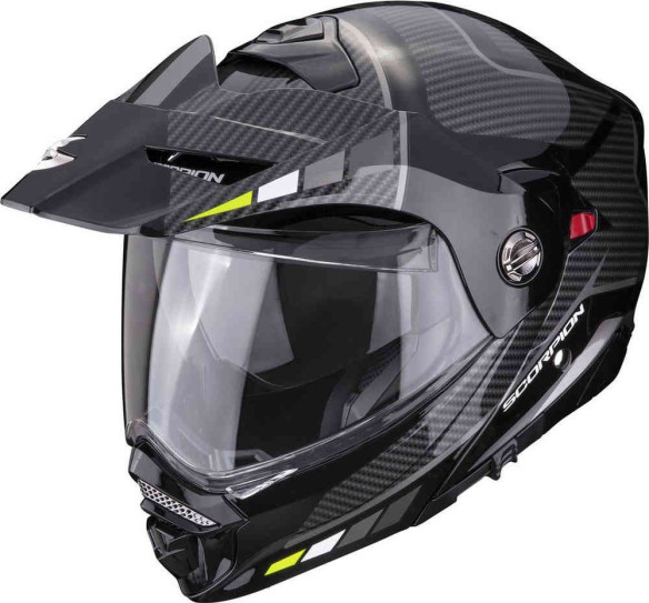 Casca Moto Flip-UP/Touring/Adventure ADX-S Camino Black Matt/Yellow 2023