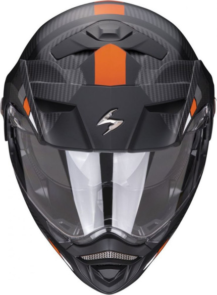 Casca Moto Flip-UP/Touring/Adventure ADX-2 Camino Black Matt/Orange 2023