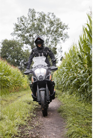 Casca Moto Flip-UP/Touring/Adventure ADX-2 Camino Black Matt/Orange 2023