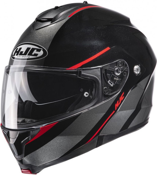 Casca Moto Flip-Up C91 Tero Black/Red