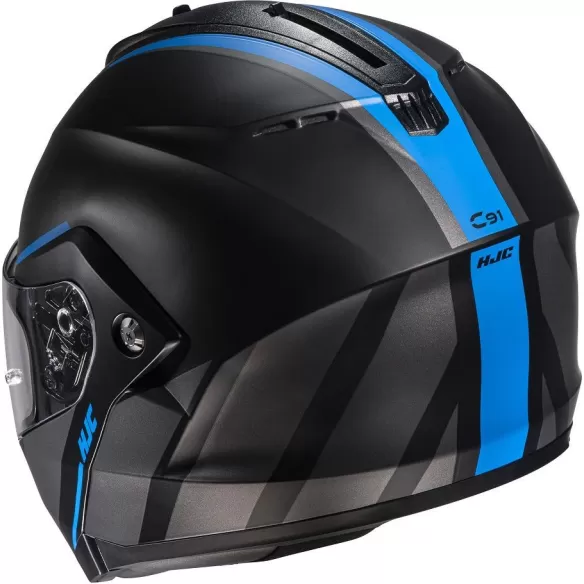 Casca Moto Flip-Up C91 Tero Black/Blue