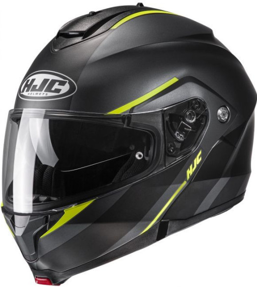 Casca Moto Flip-Up C91 Tero Black/Yellow