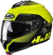 Casca Moto Flip-Up C91 Prod Black/Yellow
