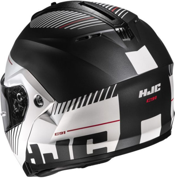 Casca Moto Flip-Up C91 Prod Black/White