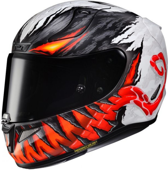 Casca Moto Full-Face RPHA 11 Anti Venom Marvel Red