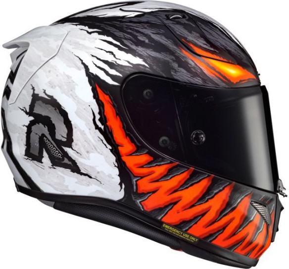 Casca Moto Full-Face RPHA 11 Anti Venom Marvel Red
