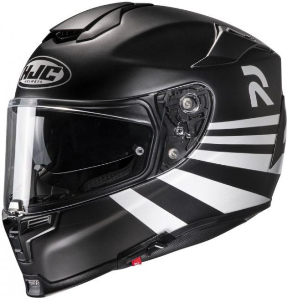 Casca Moto Full-Face RPHA 70 Stipe Black/White