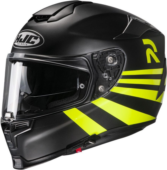 Casca Moto Full-Face RPHA 70 Stipe Black/Yellow