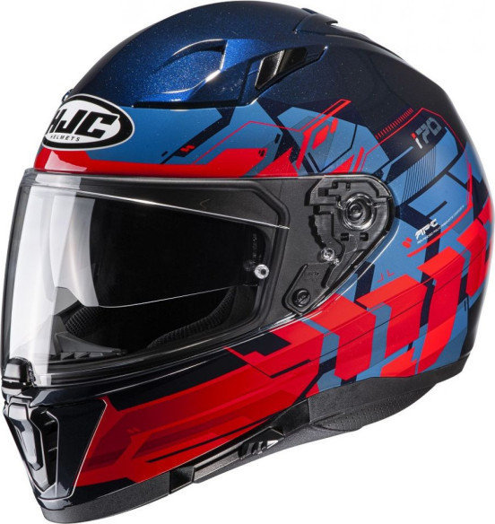 Casca Moto Full-Face i70 Alligon Blue/Red