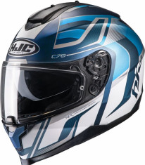 Casca Moto Full-Face C70 Lantic Blue/White
