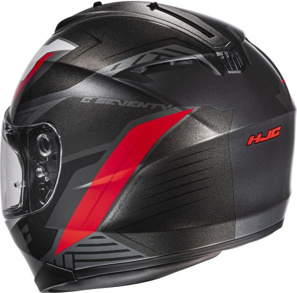 Casca Moto Full-Face C70 Silon Black/Red