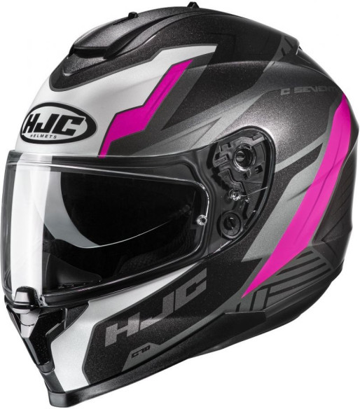 Casca Moto Full-Face C70 Silon Black/Pink