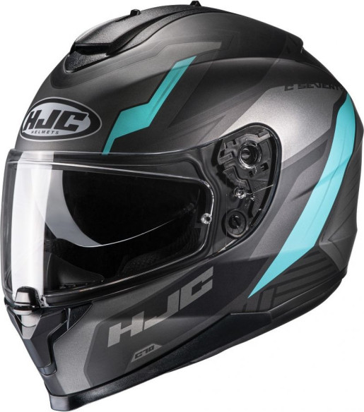 Casca Moto Full-Face C70 Silon Black/Blue
