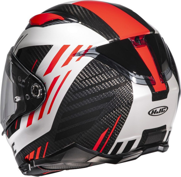 Casca Moto Full-Face F70 Carbon Kesta Black/White/Red